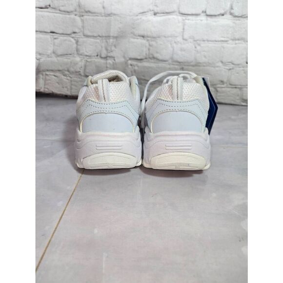 Champion Women's Size 5.5W White/Baby Blue Memory Foam Sneakers - Picture 3 of 8